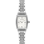Emporio Armani AR11405 Women’s Mother of Pearl Dial Silver Stainless Steel Gianni T-Bar Watch