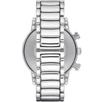 Emporio Armani AR1894 Men’s Black Dial Stainless Steel Luigi Chronograph Watch