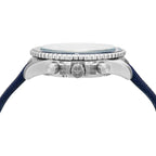 Emporio Armani AR11588 Men’s Blue Dial Fabric Strap Diver Chronograph Watch