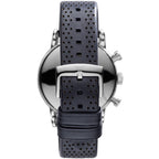 Emporio Armani AR1736 Men’s Blue Dial Blue Leather Chronograph Watch