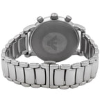 Emporio Armani AR11324 Men’s Black Dial Silver Stainless Steel Chronograph Watch