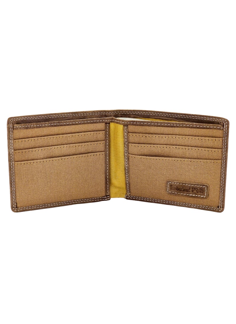 TL Brown Leather Wallet For Men 97#