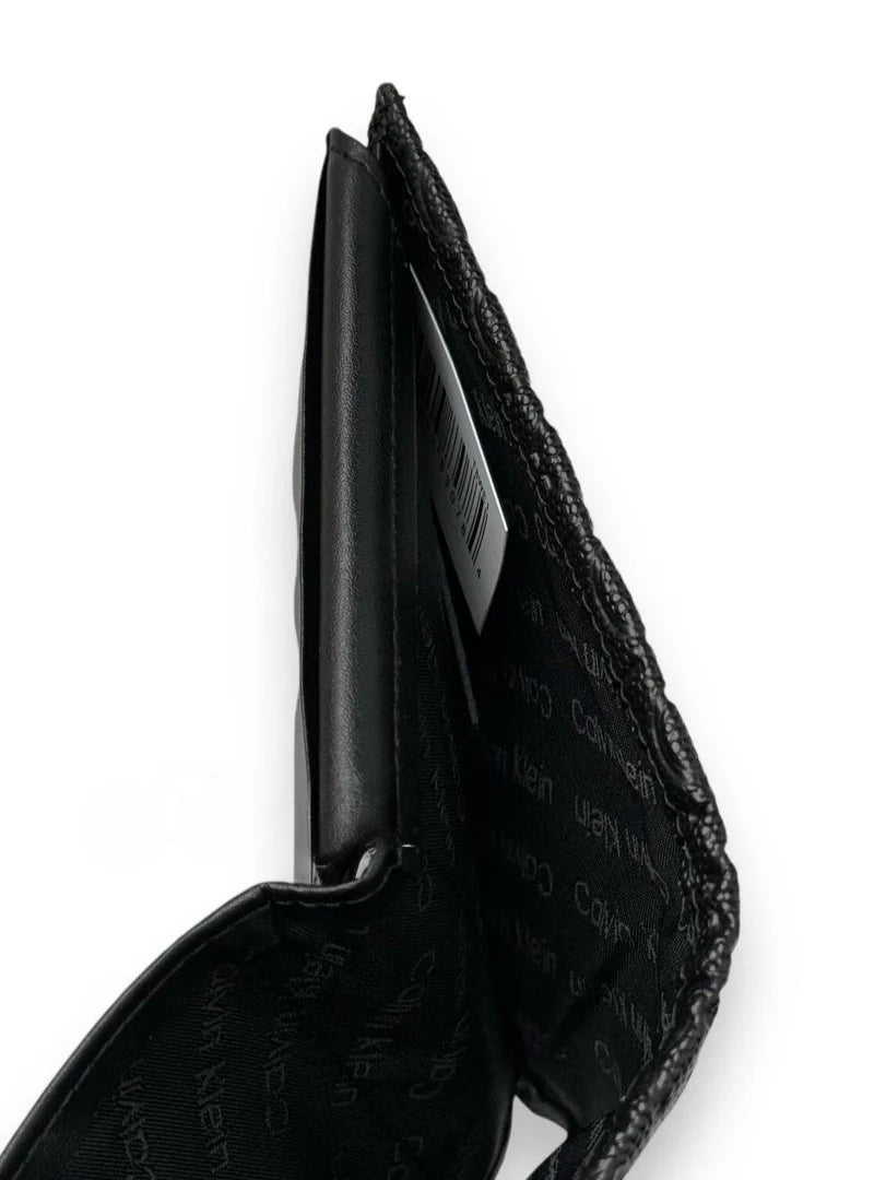 CK Black Leather Wallet For men 51#