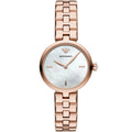 Emporio Armani Arianna AR11196 Rose Gold Mother of Pearl Dial Watch