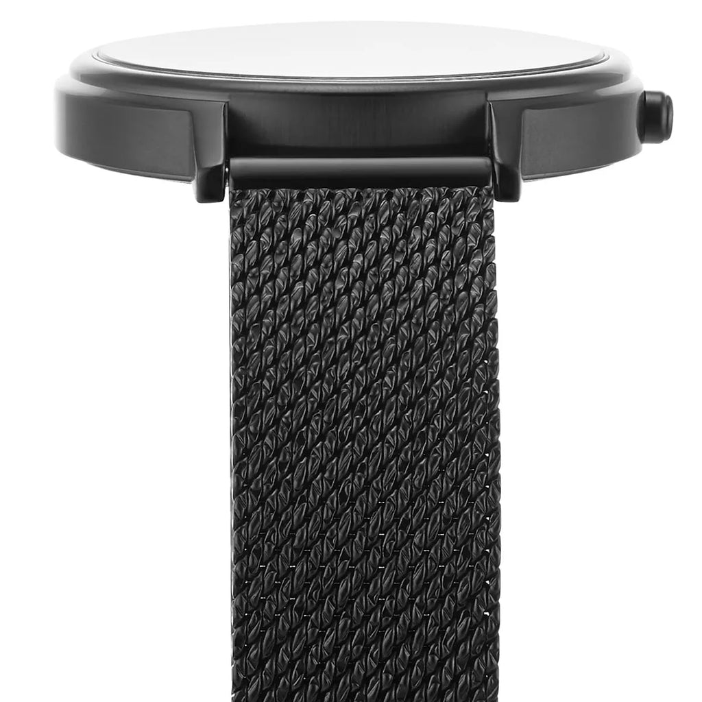 Emporio Armani Kappa AR11252 Black Mesh Strap Crystal Watch