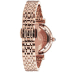 Emporio Armani Gianni T-Bar AR11423 Rose Gold & Navy Crystal Ladies Watch