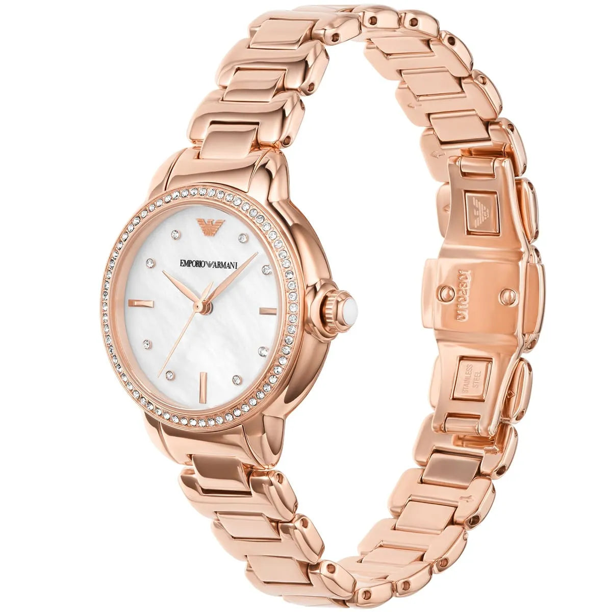 Emporio Armani Mia AR11523 Rose Gold Mother of Pearl Watch