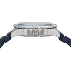 Emporio Armani AR11592 Blue Dial GMT Diver 100M Rubber Strap Watch