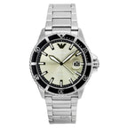 Emporio Armani World Explorer AR11683 All Silver Dial Men's Watch