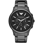 Emporio Armani AR1452 Men’s Black Dial Black Ceramic Ceramica Chronograph Watch