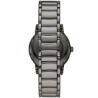 Emporio Armani Luigi AR60029 Meccanico Skeleton Gunmetal & Blue Watch