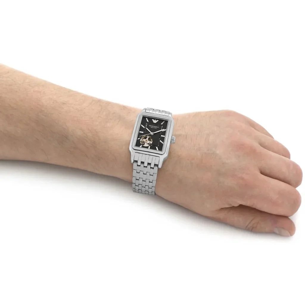 Emporio Armani Men’s Watch – Model AR60057 | Sleek Square Design