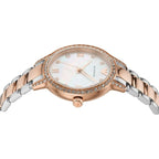 Emporio Armani Cleo AR11499 Two-Tone Mother of Pearl Ladies Watch