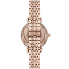 Emporio Armani Gianni T-Bar AR11423 Rose Gold & Navy Crystal Ladies Watch