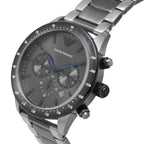 Emporio Armani Mario AR11391 Grey Dial Blue Accents Watch