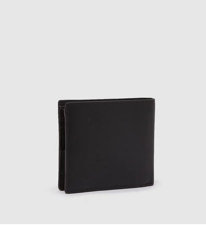 TH Black Leather Wallet With Card Holder For Men 34#