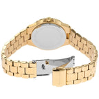Michael Kors Lennox MK7394 Gold-Tone Watch with Pavé Leopard Print Dial