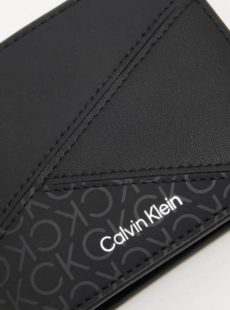 CK Black Leather Wallet For Men 73#