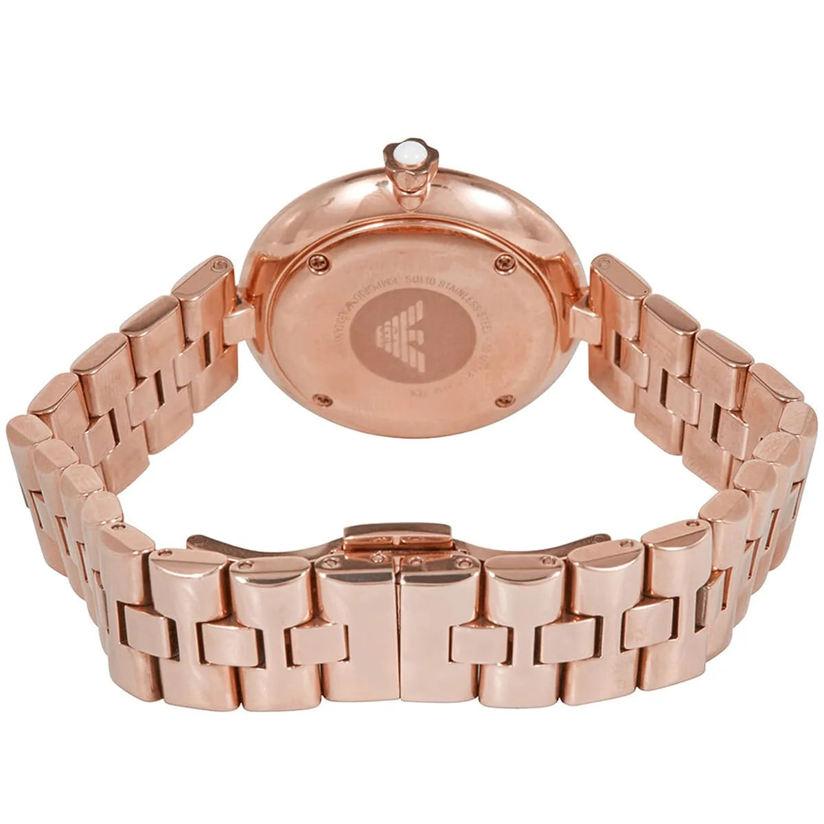 Emporio Armani Arianna AR11196 Rose Gold Mother of Pearl Dial Watch
