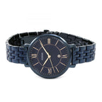 Fossil Jacqueline ES4094 Three-Hand Navy Blue Stainless Steel Women's Watch