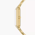 Fossil Raquel ES5398 Sun & Moon Mother of Pearl Gold-Tone Stainless Steel Women's Watch