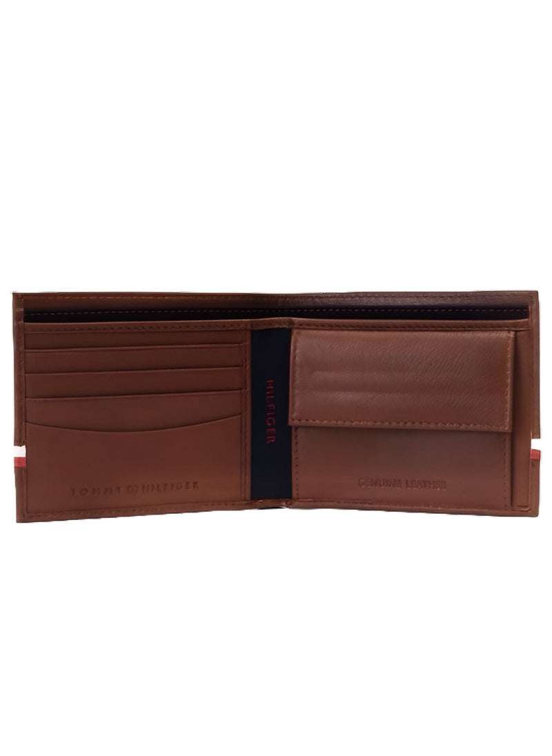 TH Tan Leather Wallet For Men 49#