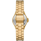 Michael Kors Lennox MK7394 Gold-Tone Watch with Pavé Leopard Print Dial