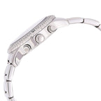 Guess Confetti W0774L7 Silver Tone Red Gradient Glitter Dial Watch