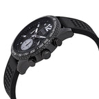 Guess Fleet W0971G1 Men's Black Chronograph Rubber Watch