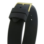 Guess G-Twist W0911L3 Gold Tone Stainless Steel Black Silicone Ladies Watch