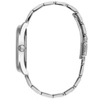 Guess G-Twist W1082L1 Silver Tone Interlocking Logo Dial Watch