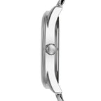 Guess G-Twist W1082L1 Silver Tone Interlocking Logo Dial Watch