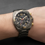 Guess Traction GW0800G2 Gunmetal Stainless Steel Multifunction Men's Watch