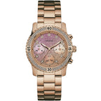 Guess Confetti W0774L3 Rose Gold & Glitter Watch