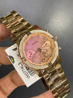 Guess Confetti W0774L3 Rose Gold & Glitter Watch