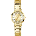 Guess Crystal Clear GW0470L2 Gold Case Transparent Crystal Dial Gold Metal Women's Watch