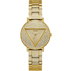 Guess Trend GW0512L2 Gold Case Full Crystal Dial Gold Metal Women's Watch