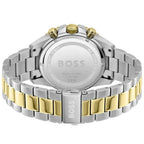 Hugo Boss Admiral 1513908 Men's Two-Tone Steel Watch with Black Dial