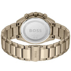 Hugo Boss Cloud 1514019 Men's Beige Gold Steel Watch with Olive Green Dial