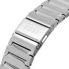 Hugo Boss Candor 1514079 Men's Silver Steel Watch with Green Dial