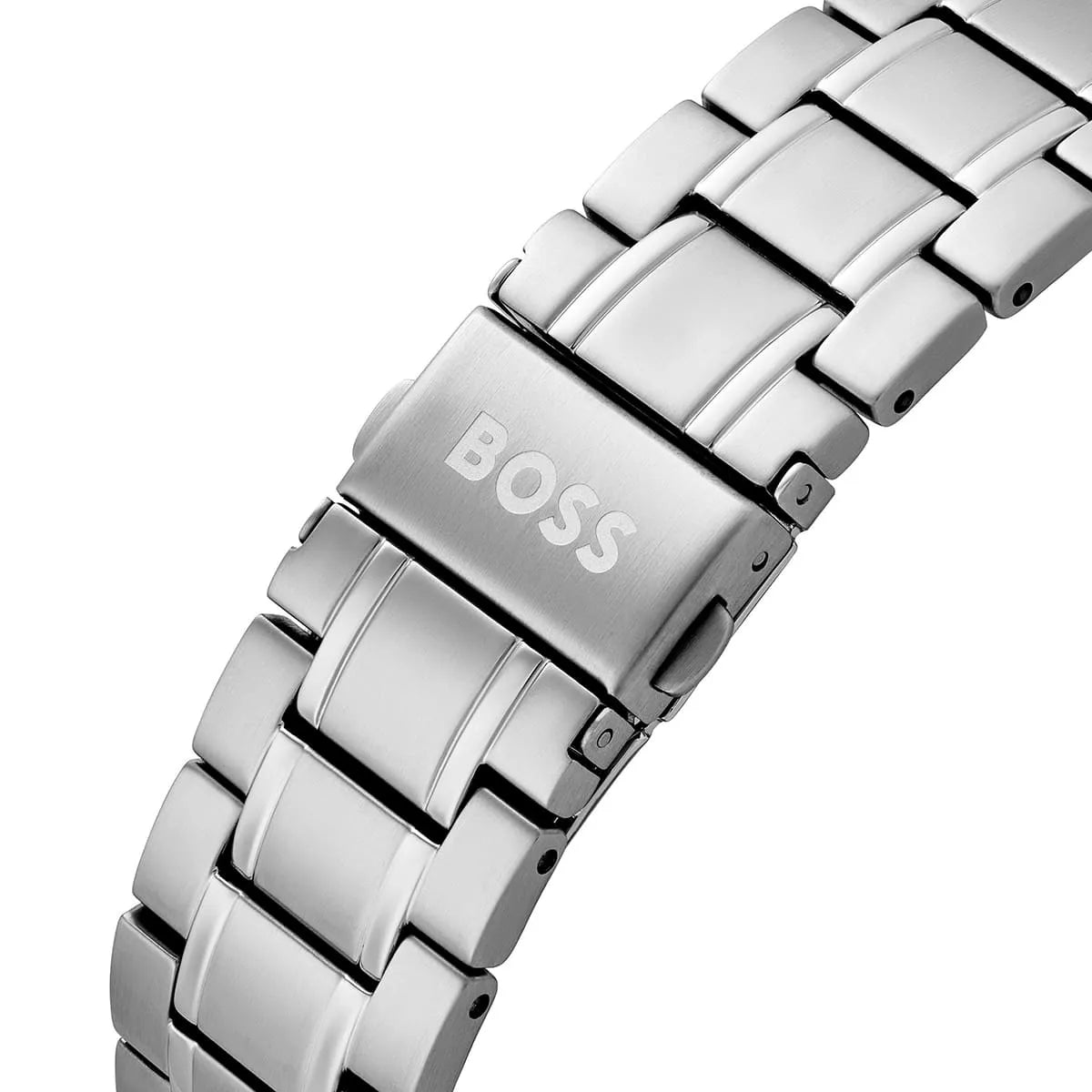 Hugo Boss Grand Prix 1514226 Silver Stainless Steel Blue Dial Watch
