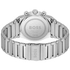 Hugo Boss Candor 1514250 Men's Silver Steel Watch with Blue Dial
