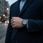 Hugo Boss Santiago 1513865 Blue IP Steel Grey Dial Men's Watch