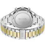 Hugo Boss Santiago 1513872 Two-Tone Green Dial Chronograph Men's Watch