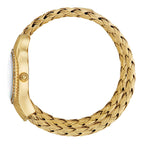 Just Cavalli Signature Snake Twined Yellow Gold MOP Women's Watch (Model JC1L305M0025)