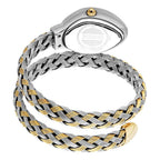 Just Cavalli Novara Women's Watch – Two-Tone Gold & Silver Case & Bracelet with Dark Green Dial (JC1L264M0065)