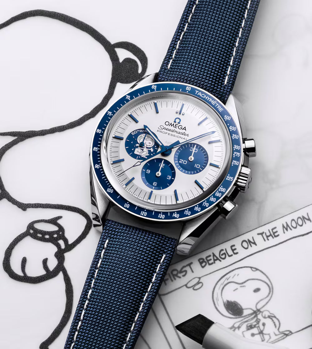Omega Speedmaster "Silver Snoopy Award" 50th Anniversary