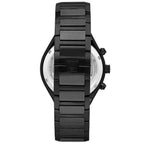 Maserati Stile R8873644001 Men's Black Steel Watch Aqua Accents