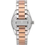 Maserati Traguardo R8823112001 Two-Tone Rose Gold White Open Heart Automatic Men's Watch