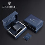 Maserati Epoca R8873618019 Full Black Jubilee Bracelet Rose Gold Accents Watch